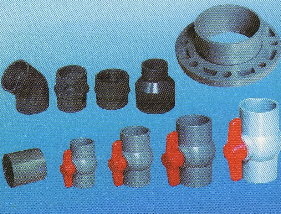 2000年開發的UPVC塑膠閥門和接頭